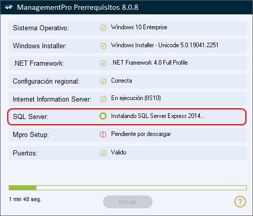 RETAIL | Asistente de Instalación de ManagementPro Ver. 8.0